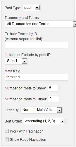 Control Post Order With Genesis Featured Widget Amplified plugin