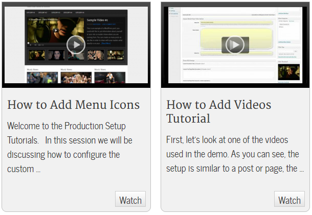 More Production Video Theme Questions and Answers